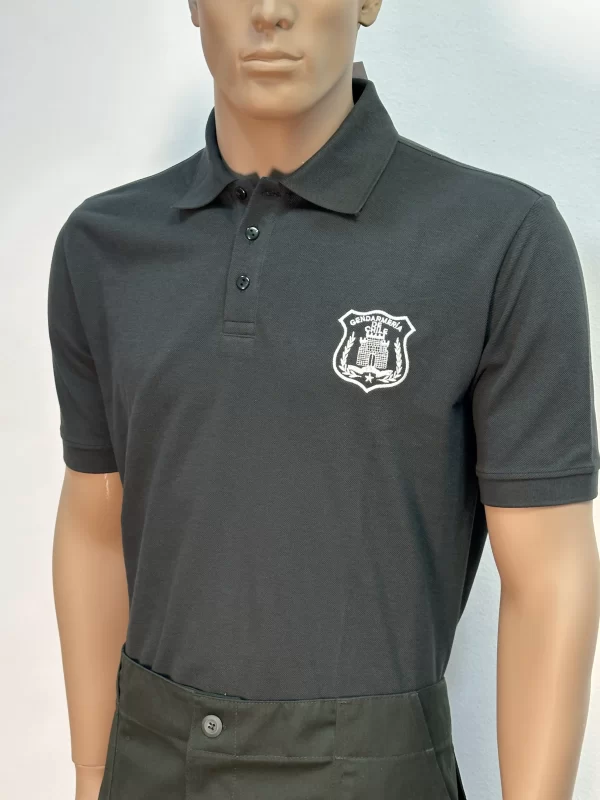 Polera de Piqué Algodón Peruano Premium - GENDARMERIA