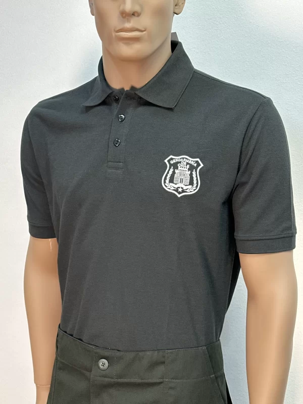 Polera de Piqué Algodón Peruano Premium - GENDARMERIA - Imagen 5