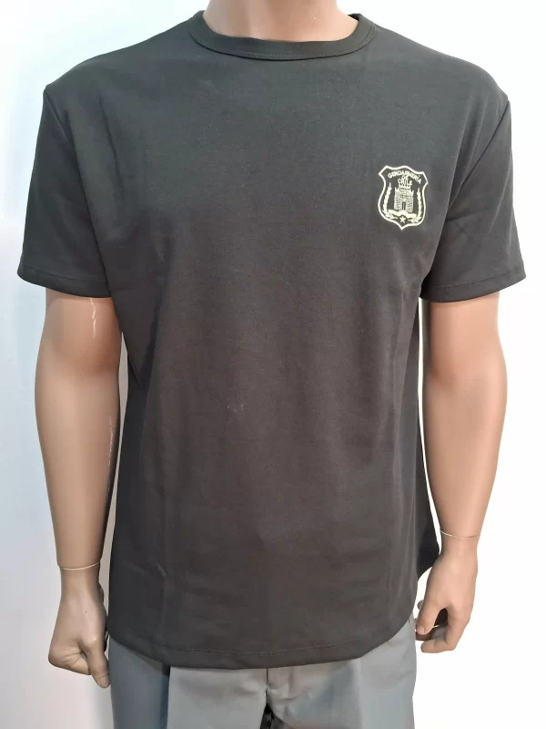 Polera Negra Gendarmeria/Bordado - Imagen 3