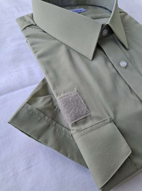 Camisa Manga Corta Masculina con Velcro - Carabineros - Imagen 3